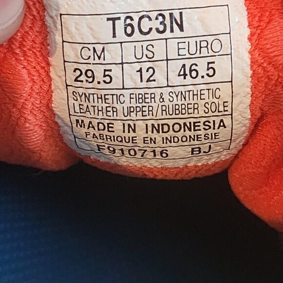 Asics Gel Cumulus 18 Shoes Mens Size 12 Gray Black White Running Sneakers T6C3N - Picture 12 of 13